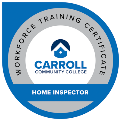 Digital Badge Home Inspector Carroll Community College