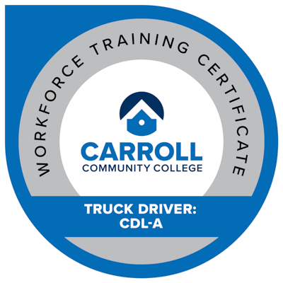 Digital Badge CDL-A Truck Driver Carroll Community College