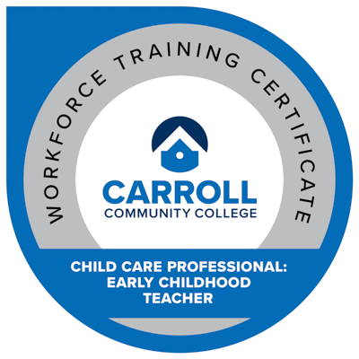 Digital Badge Child Care Early Childhood Carroll Community College