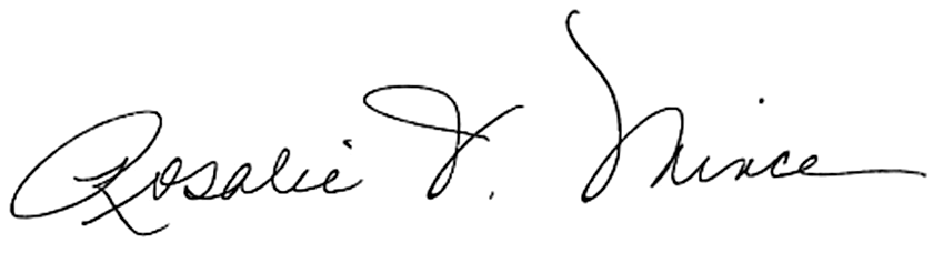 Dr. Mince's Signature