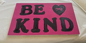 Be Kind Painting Carroll Community College