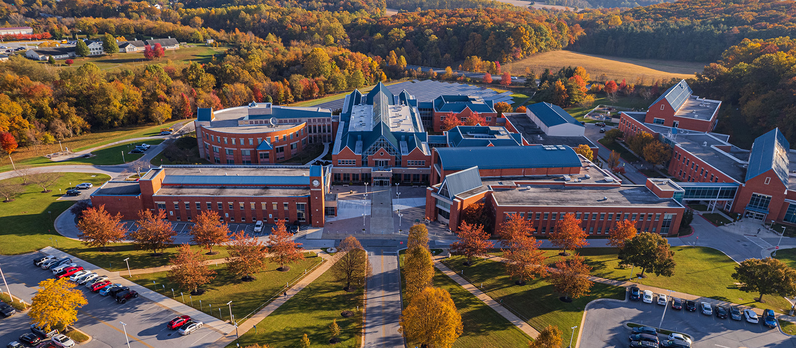 View from Drone Carroll Community College